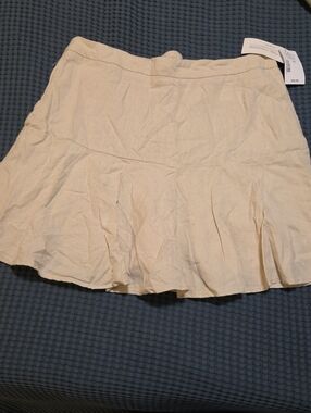 NWT Cleo Linen Women's Skort